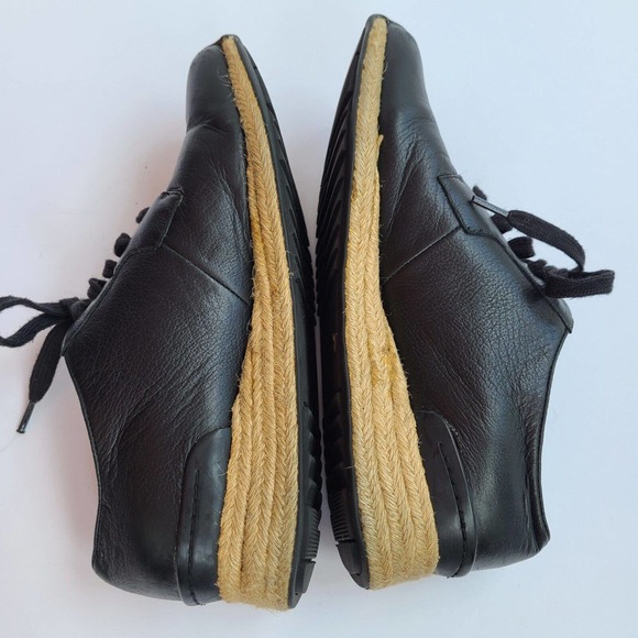 VINCE Rayner Leather Espadrille Lace Up‎ Sneakers Size 6.5 - Picture 7 of 12